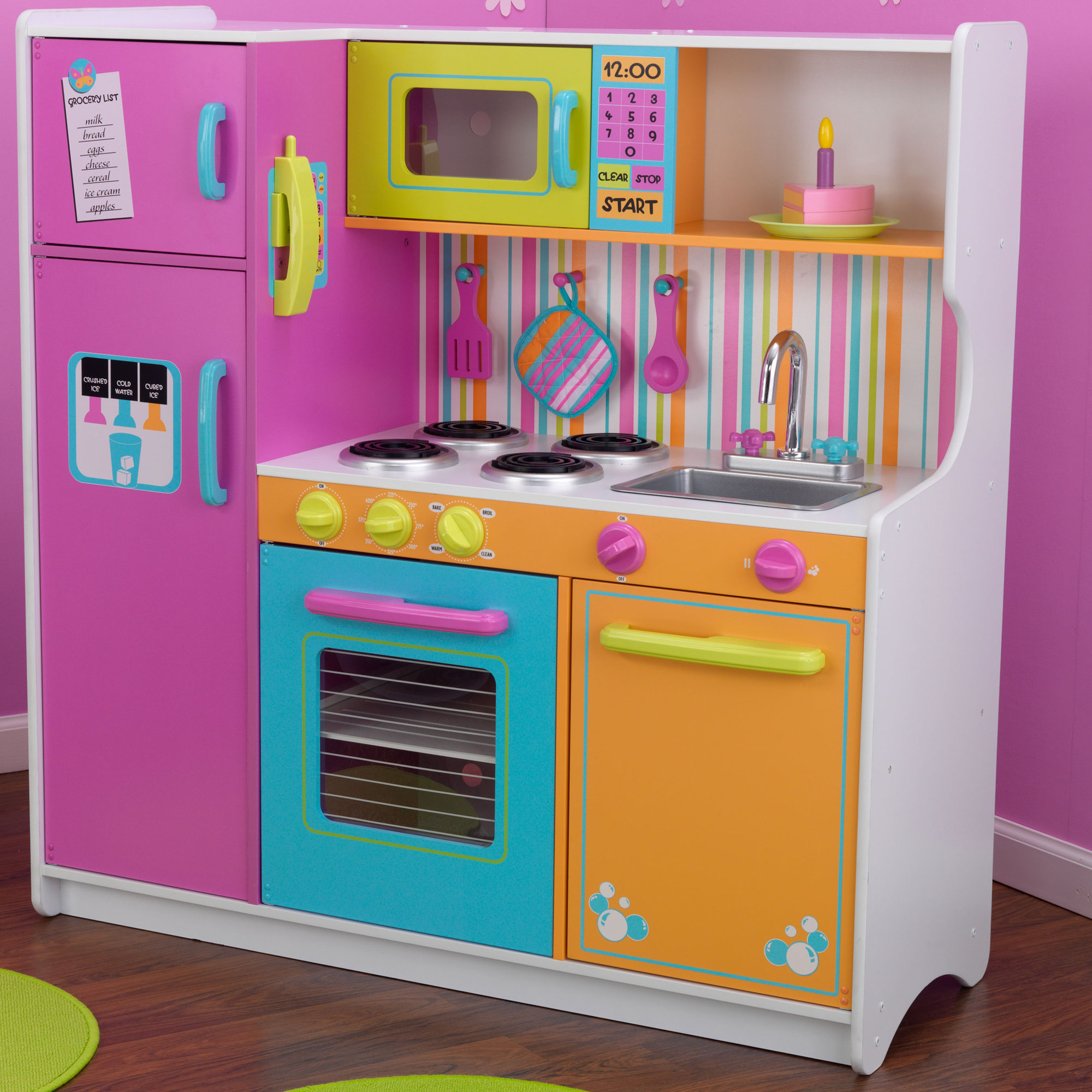 Deluxe Big   Bright Kitchen Play Set 